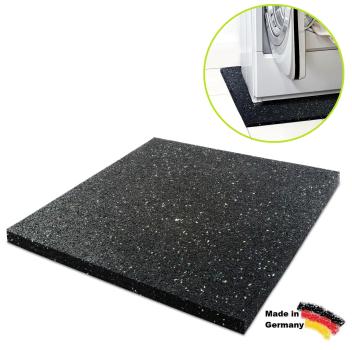 Building protection mat 80cm x 80cm rubber granulate rolls anti-slip mat 10mm thick